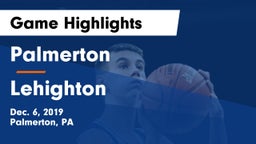 Palmerton  vs Lehighton  Game Highlights - Dec. 6, 2019