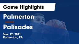 Palmerton  vs Palisades  Game Highlights - Jan. 12, 2021
