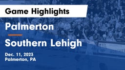 Palmerton  vs Southern Lehigh  Game Highlights - Dec. 11, 2023