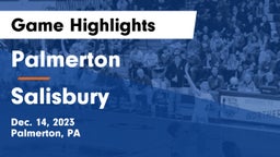 Palmerton  vs Salisbury   Game Highlights - Dec. 14, 2023