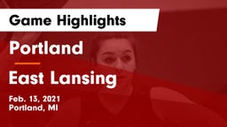 Portland  vs East Lansing  Game Highlights - Feb. 13, 2021