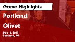 Portland  vs Olivet  Game Highlights - Dec. 8, 2023