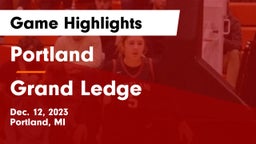 Portland  vs Grand Ledge  Game Highlights - Dec. 12, 2023