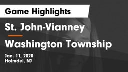 St. John-Vianney  vs Washington Township Game Highlights - Jan. 11, 2020