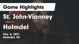 St. John-Vianney  vs Holmdel Game Highlights - Feb. 8, 2021