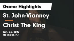 St. John-Vianney  vs Christ The King Game Highlights - Jan. 23, 2022