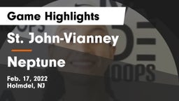 St. John-Vianney  vs Neptune  Game Highlights - Feb. 17, 2022