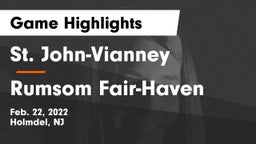 St. John-Vianney  vs Rumsom Fair-Haven Game Highlights - Feb. 22, 2022