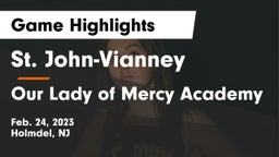 St. John-Vianney  vs Our Lady of Mercy Academy Game Highlights - Feb. 24, 2023