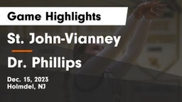 St. John-Vianney  vs Dr. Phillips  Game Highlights - Dec. 15, 2023