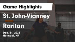 St. John-Vianney  vs Raritan  Game Highlights - Dec. 21, 2023