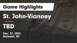 St. John-Vianney  vs TBD Game Highlights - Dec. 27, 2023