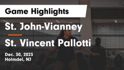 St. John-Vianney  vs St. Vincent Pallotti Game Highlights - Dec. 30, 2023