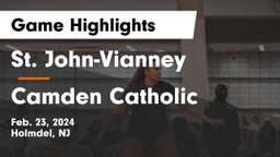St. John-Vianney  vs Camden Catholic  Game Highlights - Feb. 23, 2024