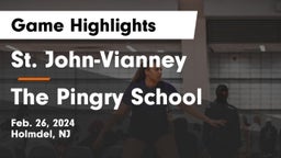 St. John-Vianney  vs The Pingry School Game Highlights - Feb. 26, 2024