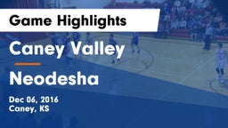 Caney Valley  vs Neodesha  Game Highlights - Dec 06, 2016