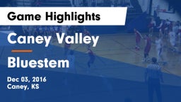 Caney Valley  vs Bluestem  Game Highlights - Dec 03, 2016