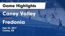 Caney Valley  vs Fredonia  Game Highlights - Feb 22, 2017
