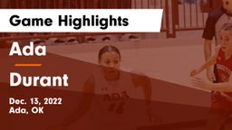 Ada  vs Durant  Game Highlights - Dec. 13, 2022