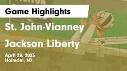 St. John-Vianney  vs Jackson Liberty  Game Highlights - April 28, 2023