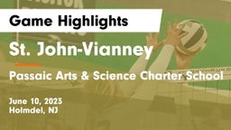 St. John-Vianney  vs Passaic Arts & Science Charter School Game Highlights - June 10, 2023