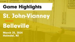 St. John-Vianney  vs Belleville  Game Highlights - March 25, 2024