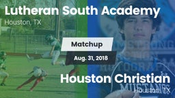 Matchup: Lutheran South vs. Houston Christian  2018