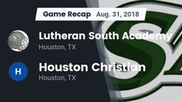 Recap: Lutheran South Academy vs. Houston Christian  2018