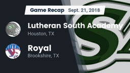 Recap: Lutheran South Academy vs. Royal  2018