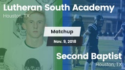 Matchup: Lutheran South vs. Second Baptist  2018