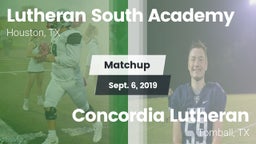 Matchup: Lutheran South vs. Concordia Lutheran  2019