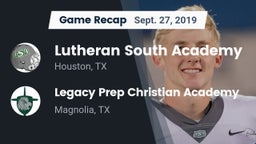 Recap: Lutheran South Academy vs. Legacy Prep Christian Academy 2019