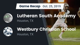 Recap: Lutheran South Academy vs. Westbury Christian School 2019