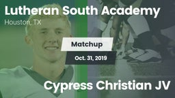 Matchup: Lutheran South vs. Cypress Christian JV 2019