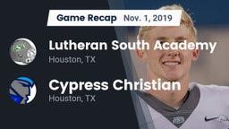 Recap: Lutheran South Academy vs. Cypress Christian  2019