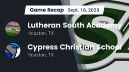 Recap: Lutheran South Academy vs. Cypress Christian School 2020