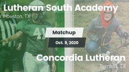 Matchup: Lutheran South vs. Concordia Lutheran  2020