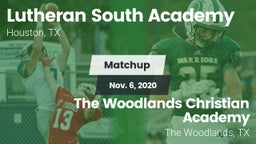 Matchup: Lutheran South vs. The Woodlands Christian Academy  2020