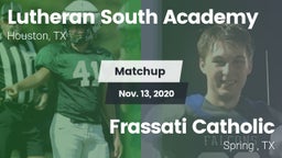 Matchup: Lutheran South vs. Frassati Catholic  2020