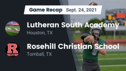 Recap: Lutheran South Academy vs. Rosehill Christian School 2021