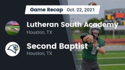 Recap: Lutheran South Academy vs. Second Baptist  2021