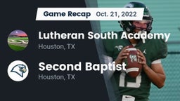 Recap: Lutheran South Academy vs. Second Baptist  2022