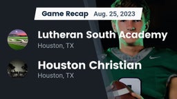 Recap: Lutheran South Academy vs. Houston Christian  2023