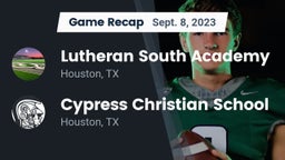 Recap: Lutheran South Academy vs. Cypress Christian School 2023