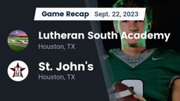 Recap: Lutheran South Academy vs. St. John's  2023