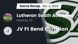 Recap: Lutheran South Academy vs. JV Ft Bend Christian 2023