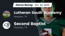 Recap: Lutheran South Academy vs. Second Baptist  2023