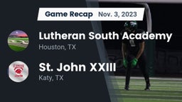 Recap: Lutheran South Academy vs. St. John XXIII  2023