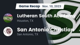 Recap: Lutheran South Academy vs. San Antonio Christian  2023