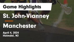 St. John-Vianney  vs Manchester  Game Highlights - April 4, 2024